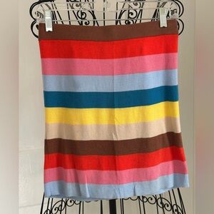 KULE Multicolor Striped Mini Skirt